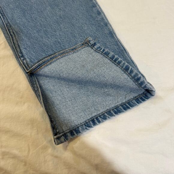 House of Harlow 1960 Button Fly Split Hem Straight Leg Jean 30 - Picture 12 of 15